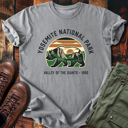 Yosemite Valley of the Giants Vintage Tee