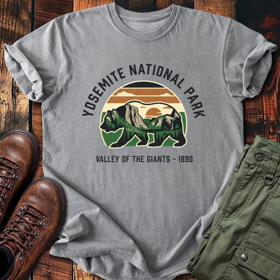 Yosemite Valley of the Giants Vintage Tee