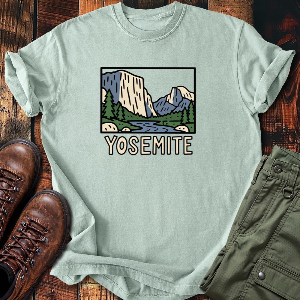 Yosemite Valley Classic National Park T-Shirt