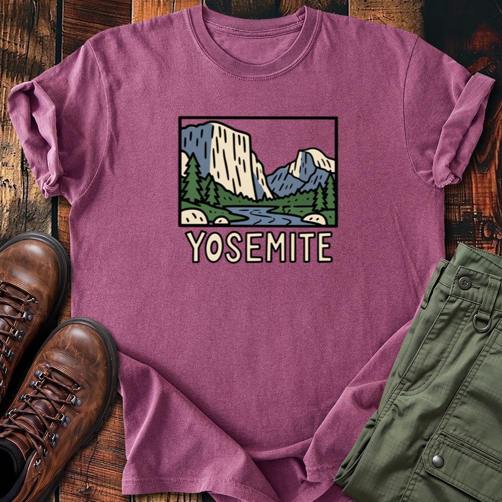 Yosemite Valley Classic National Park T-Shirt