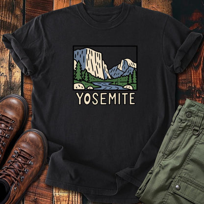 Yosemite Valley Classic National Park T-Shirt