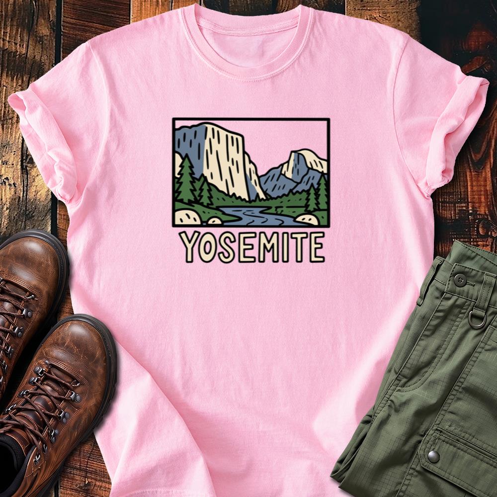 Yosemite Valley Classic National Park T-Shirt