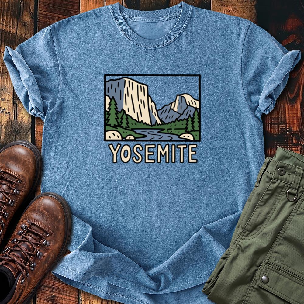 Yosemite Valley Classic National Park T-Shirt