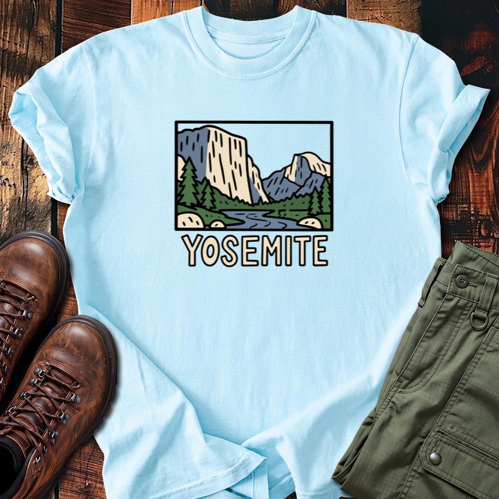 Yosemite Valley Classic National Park T-Shirt