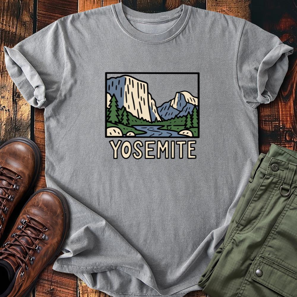 Yosemite Valley Classic National Park T-Shirt
