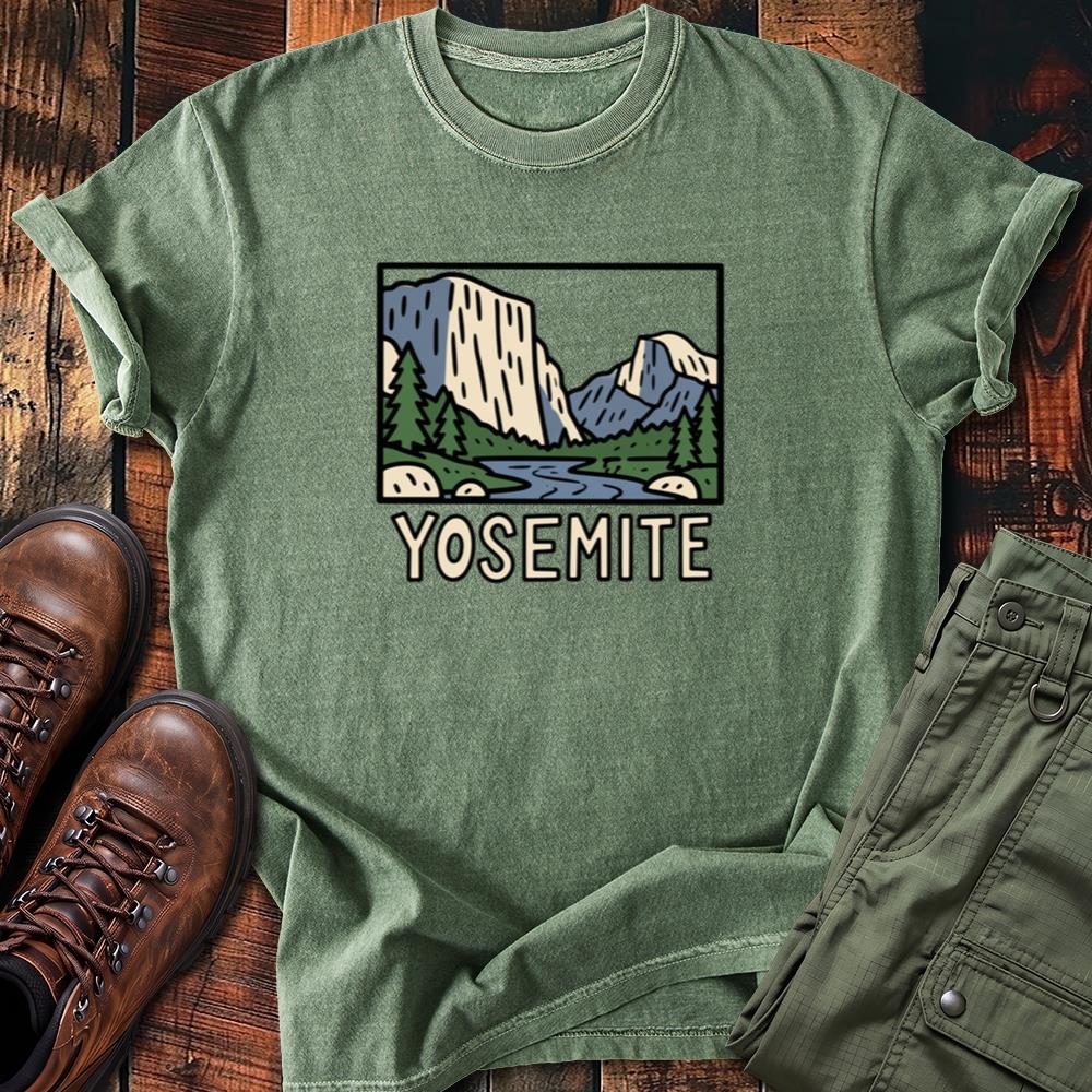 Yosemite Valley Classic National Park T-Shirt