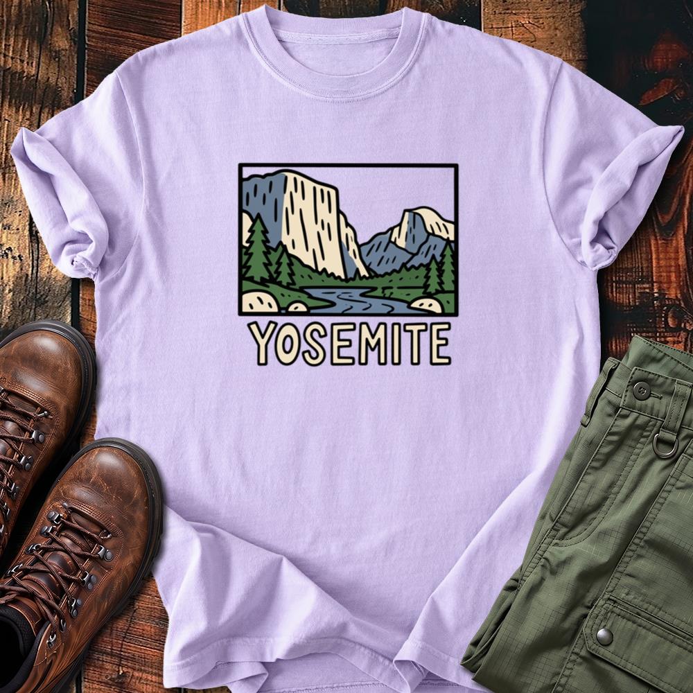Yosemite Valley Classic National Park T-Shirt