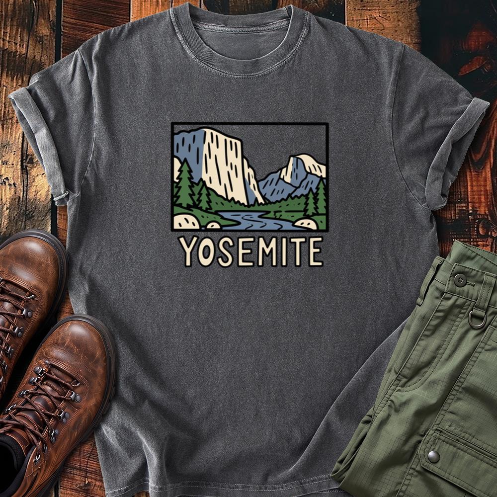 Yosemite Valley Classic National Park T-Shirt
