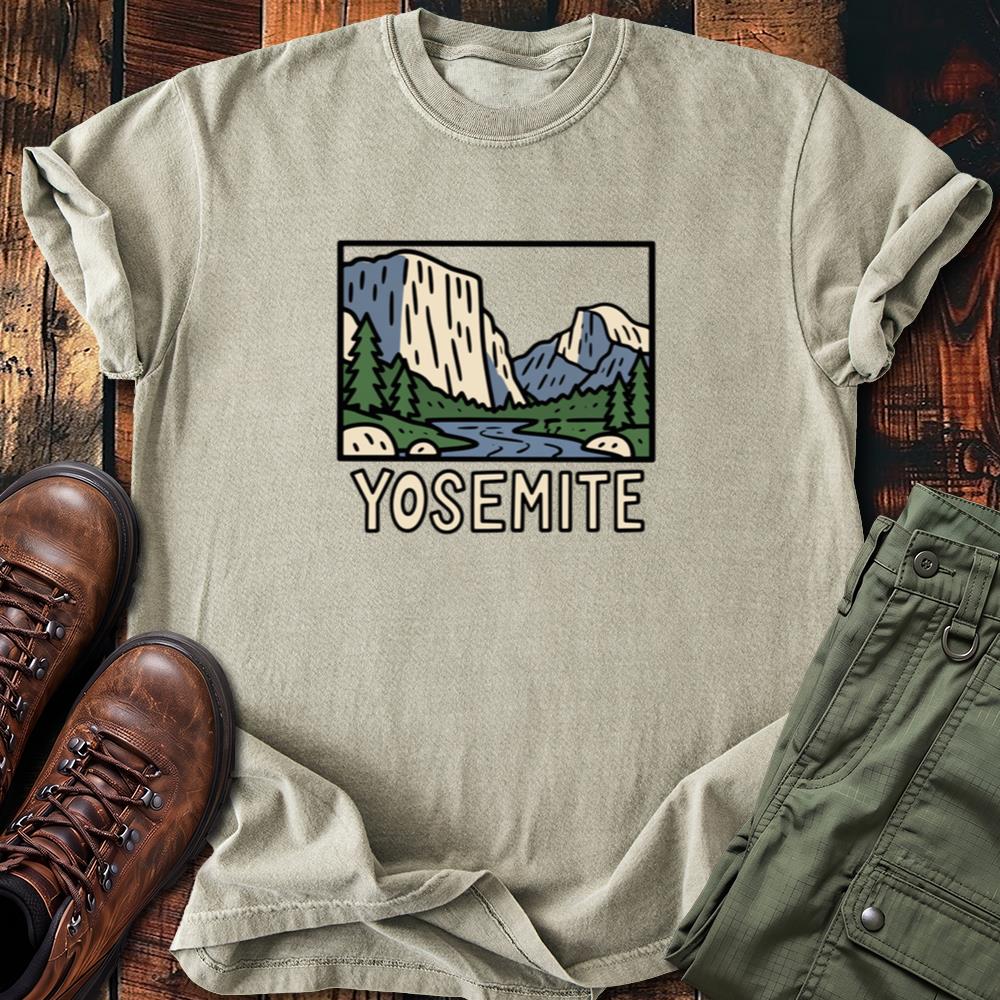 Yosemite Valley Classic National Park T-Shirt