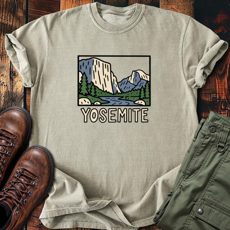 Yosemite Valley Classic National Park T-Shirt