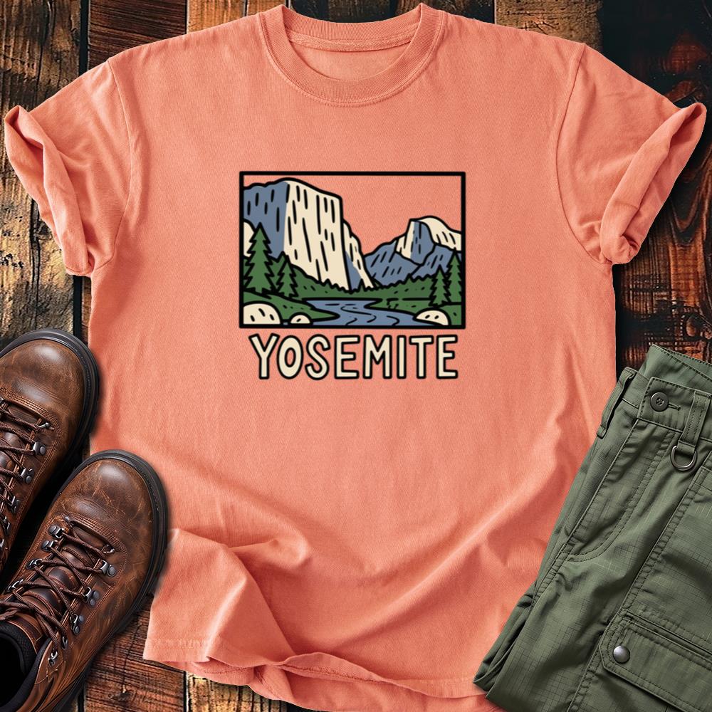 Yosemite Valley Classic National Park T-Shirt